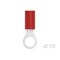 Te Connectivity Ring Terminal, #10 Stud Size, 1.42 mm², 300 V, Vinyl Insulated, Red 31884 - alternate 5